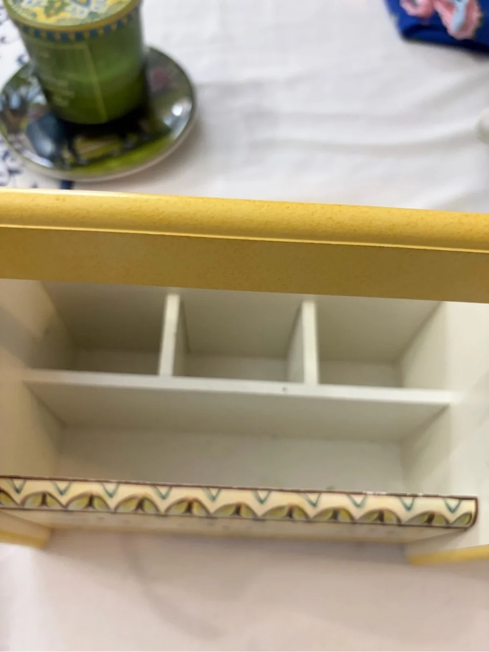 Sakura  Les Olives wooden utensil caddy